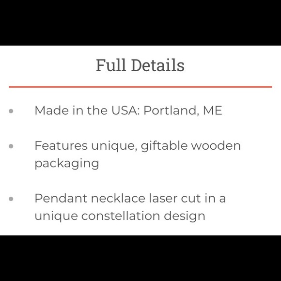 Scorpio constellation gold plated steel necklace by "Outdoor Metalworks" - NWT - Picture 7 of 8